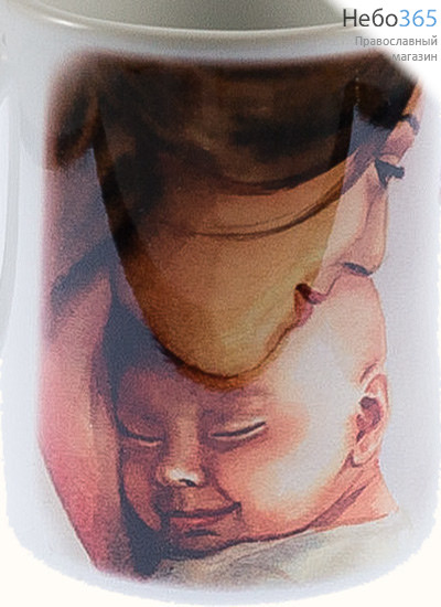 Чашка керамическая миниатюрная, с цветной сублимацией, объемом 70 мл, в ассортименте Мама, фото 1 