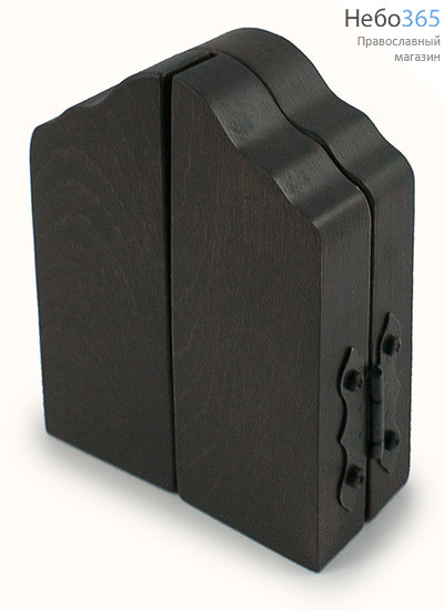  Складень деревянный (Ж) BIZARTICON-33013211 7х10 (10х15 разложенный), тройной, серебрение, фото 2 