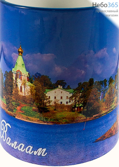  Чашка керамическая бокал, 330 мл, с цветной сублимацией, с видами монастырей и храмов, в ассортименте,, фото 10 