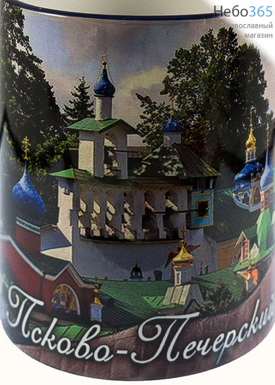  Чашка керамическая бокал, 330 мл, с цветной сублимацией, с видами монастырей и храмов, в ассортименте,, фото 11 