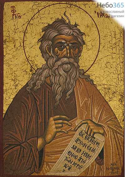  Икона на дереве B 1, 10х15, ручное золочение Иаков, ветхозаветный патриарх, фото 1 