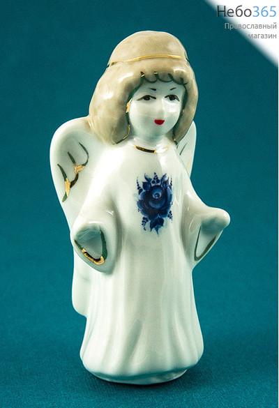  Ангел, фигура фарфоровая с золотой росписью, двух видов, Кисловодский фарфор., фото 1 