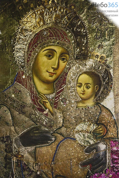  Икона на дереве 20х25, печать на холсте, копии старинных и современных икон Божией Матери Вифлеемская, фото 1 