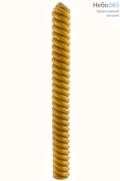 Свеча диаконская полувосковая витая , длина 40 см, 20-11, фото 1 