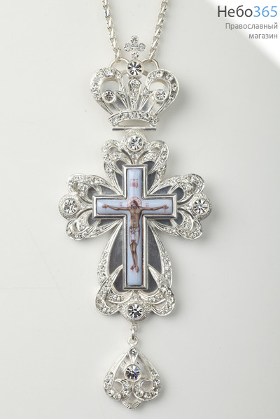  Крест наперсный № 1 серебро, фото 1 