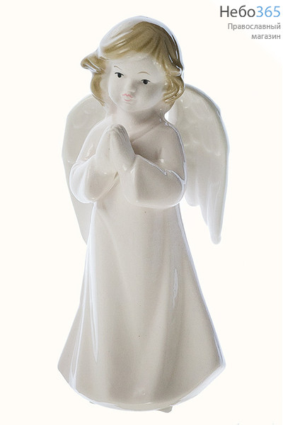  Ангел, фигура фарфоровая высотой 12,5 см ангел с ручками, в ассортименте, фото 1 