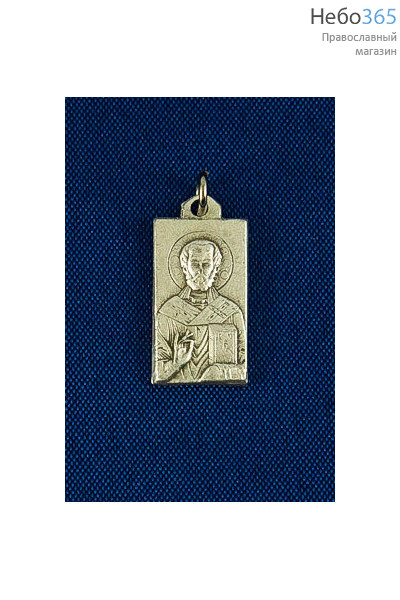  Медальон прямоугольный, освящен на мощах свт. Николая в г. Бари, фото 1 