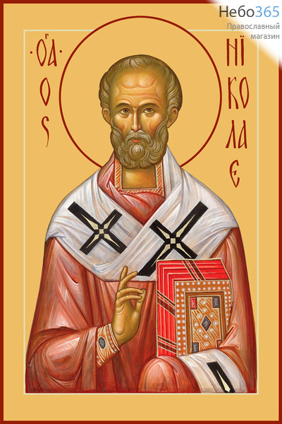 Фото: Николай чудотворец, архиепископ Мир Ликийских, святитель, икона (арт.780)