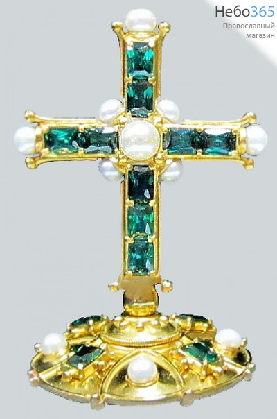  Крест на митру №19 золочение серебро, фото 1 