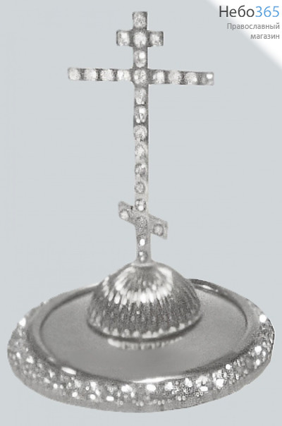  Крест на митру №21 серебро, фото 1 