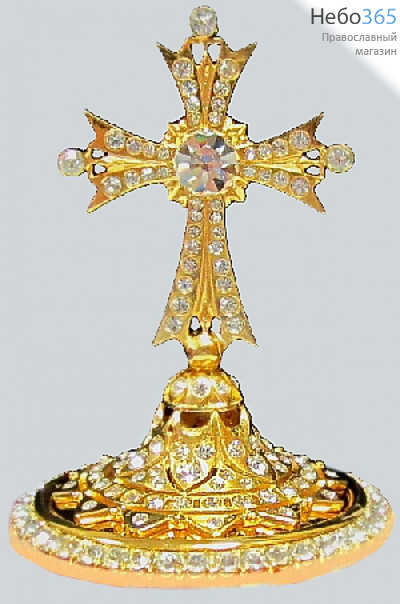  Крест на митру №12 золочение серебро, фото 1 