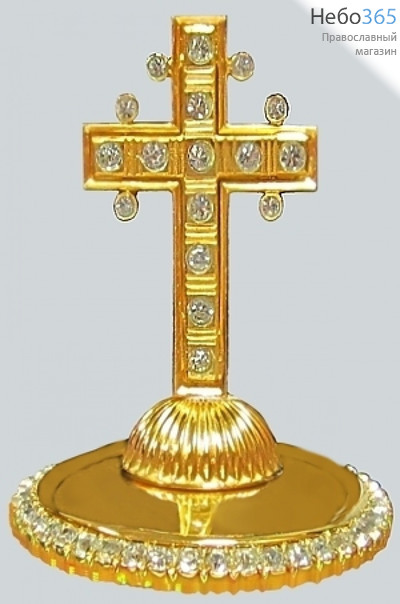  Крест на митру №20 золочение серебро, фото 1 