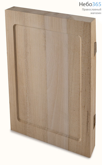  20х30х3,3 см. Доска иконная без левкаса, с ковчегом, накладные шпонки (КиД), фото 1 