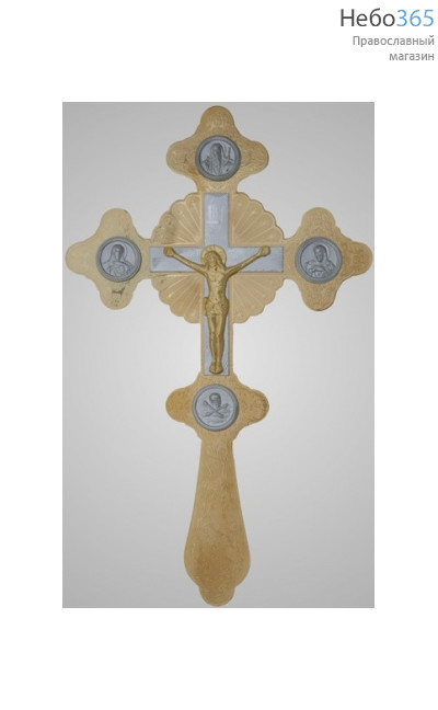  Крест напрестольный №5-3 фигурный золочение, фото 1 