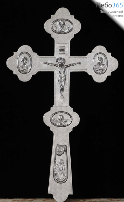  Крест напрестольный №6-3 сложный малый никель, фото 1 