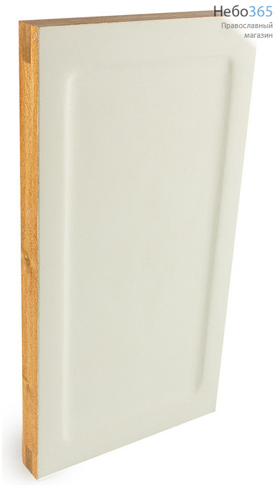 13х25, Доска иконная с левкасом, с ковчегом, торцевые шпонки, фото 1 