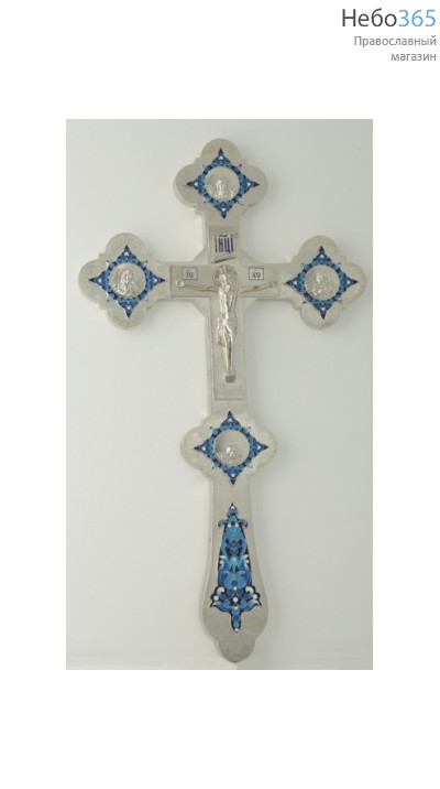  Крест напрестольный №1-4 никель, фото 1 