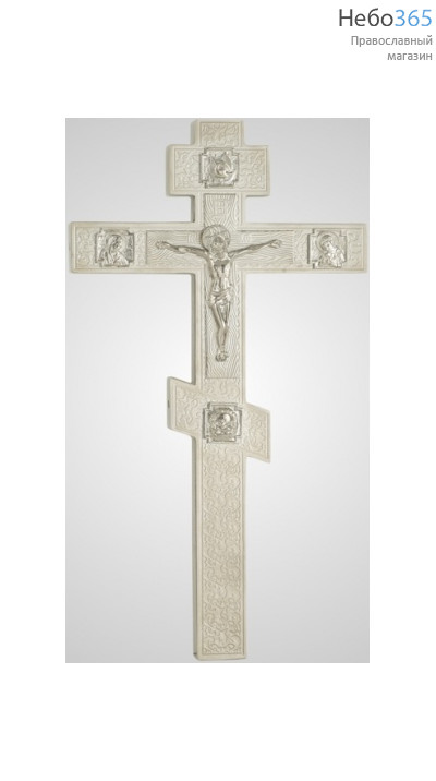  Крест напрестольный № 10-2 малый никель, фото 1 
