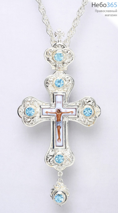  Крест наперсный № 56 серебро, фото 1 
