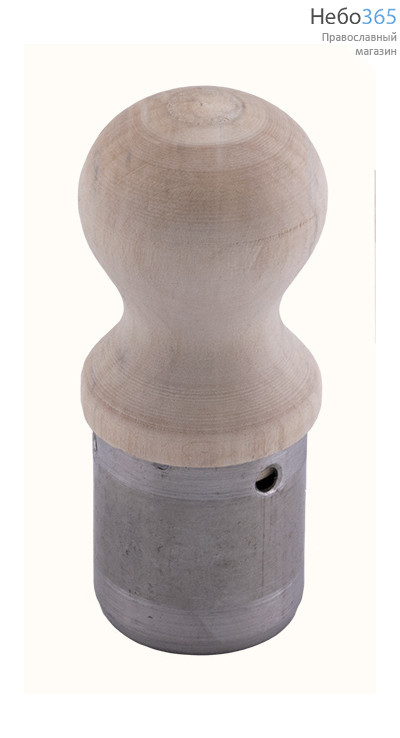  Нарезка для просфор, диаметр 30 мм , из нержавеющей пищевой стали, с деревянной ручкой, фото 1 