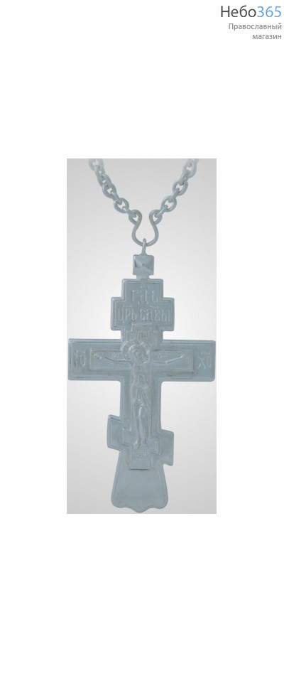  Крест иерейский кабинетный серебрение, фото 1 