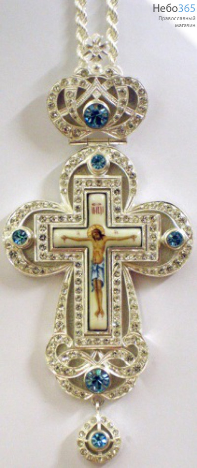  Крест наперсный № 150 серебро, фото 1 
