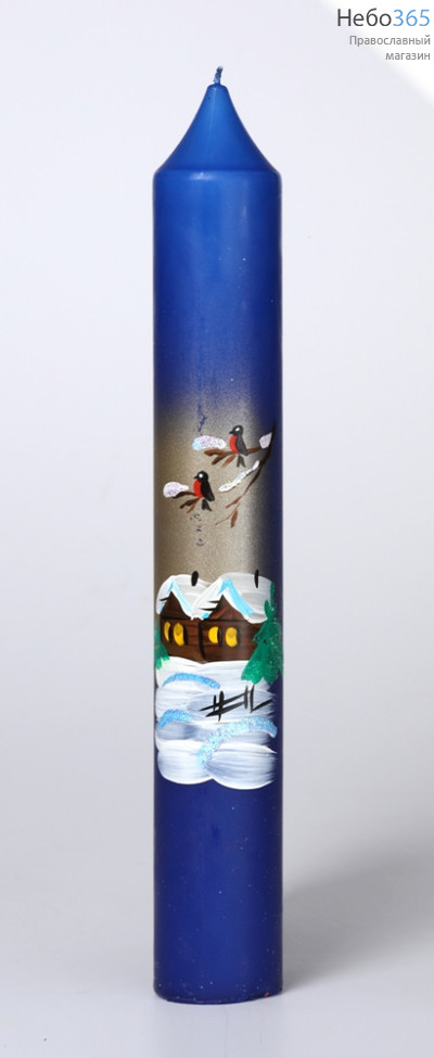  Свеча рождественская диаконская ручная роспись, фото 1 