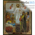  Икона на оргалите 10х12, золотое и серебряное тиснение Успение Пресвятой Богородицы, фото 1 
