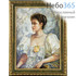  Портрет 20х30, холст, портреты святых, в пластиковой раме без стекла Царица Александра (в светлом платье) (копия работы худ. Норден-Мюллера), фото 1 