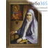  Портрет 30х40, холст, портреты святых, в пластиковой раме без стекла Елисавета Федоровна, преподобномученица (в апостольнике, на стене икона), фото 1 