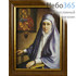 Портрет 10х15, холст, портреты святых, в пластиковой раме без стекла Елизавета Федоровна, преподобномученица (в апостольнике, с иконой), фото 1 