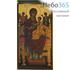  Икона на ткани (СтЛ)  13х23, 13х21 с подвесом икона Божией Матери Всецарица, фото 1 