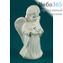  Ангел, фигура гипсовая белая, с цветной росписью, в ассортименте, 1281(6-20) ангел с голубем, фото 1 