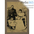  Фотография 12х17, историческая, в стилизованном паспарту Император Николай II с семьей, фото 1 