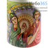  Чашка керамическая пасхальная, бокал, с цветной сублимацией, с видами монастырей и храмов, объемом 330 мл, в ассортименте, вид: Святая Мария Магдалина у императора Тиберия, фото 1 