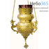  Лампада подвесная бронзовая со стаканом, высотой 26 см, 9699 В / 502935, фото 1 