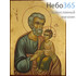  Икона на дереве B 5, 19х26,  ручное золочение Иосиф, Обручник Пресвятой Богородицы, праведный, фото 1 