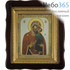  Икона в деревянном фигурном киоте 26х30 см (икона 18х24 см), с позолоченной багетной рамой, со стеклом (Мис) икона Божией Матери Толгская (х327), фото 1 