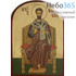  Икона на дереве (Мел)  9х13, литография, AOXO, арочная Варнава, апостол, фото 1 