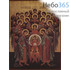  Икона на дереве 15х18 см, печать на холсте, копии старинных и современных икон (Су) Собор Архангела Михаила (копия греческой иконы) (15х20 см), фото 1 