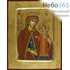  Икона на дереве, 14х18 см, ручное золочение, с ковчегом (B 2) (Нпл) икона Божией Матери Неувядаемый Цвет (Неувядаемая Роза ) (3034), фото 1 
