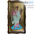  Ангел Хранитель. Икона в киоте 60х120 см, фигурный киот со стеклом, конгрев, багет (Ил), фото 1 
