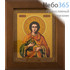  Икона в раме (Кз) 12х15 (в раме 16,5х19,5), прямая печать на поталь, под стеклом Пантелеимон, великомученик (поясной), фото 1 