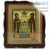  Икона в киоте 18х24, багет, фигурный киот Петр и Феврония, благоверные князья, фото 1 
