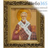  Икона в раме 14х15, багет деревянный, под стеклом, ИМЕННЫЕ Мартин Туровский, преподобный, фото 1 