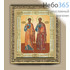  Икона в раме (Мк) 22х25, с тиснением, багет деревянный (В), под стеклом Петр и Павел, апостолы, фото 1 