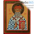  Икона на дереве 15х18, цветная печать, ручная доработка Спиридон Тримифунтский, святитель, фото 1 