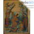  Икона на дереве 16х20 см, покрытая лаком (КиД 4) Воскресение Христово (сошествие во ад), фото 1 
