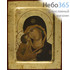  Икона на дереве B 2, 14х18, ручное золочение, с ковчегом икона Божией Матери Донская, фото 1 
