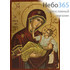  Икона на дереве B 5, 19х26, ручное золочение икона Божией Матери Многоблагодатная (2479), фото 1 